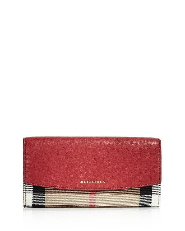 商品Burberry|Porter 菱格长钱包,价格¥3665,第1张图片