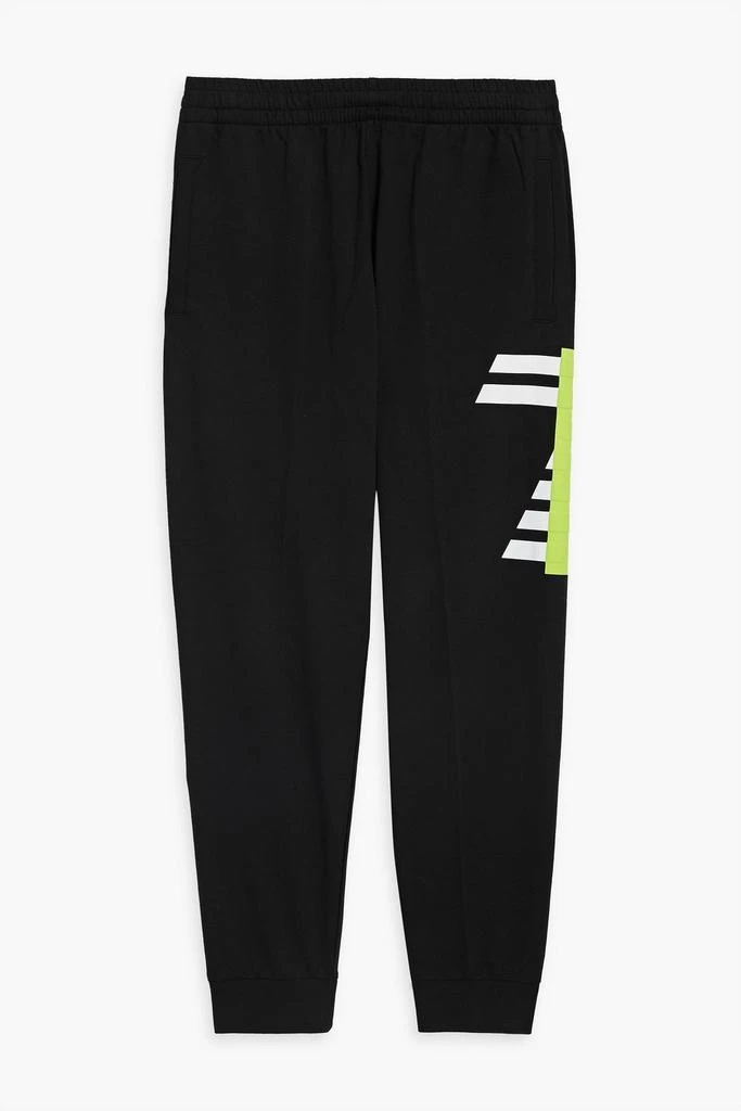 商品EA7|Printed French cotton-terry sweatpants,价格¥350,第1张图片