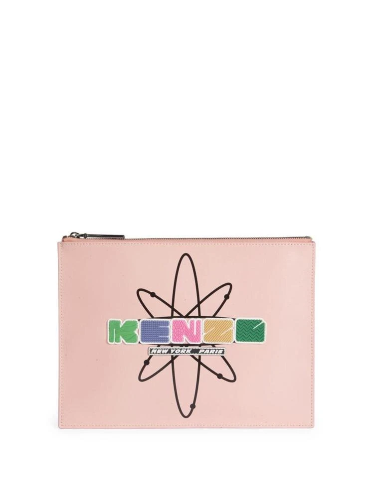 商品Kenzo|Cory Bic Whips Leather Pouch,价格¥1260,第1张图片