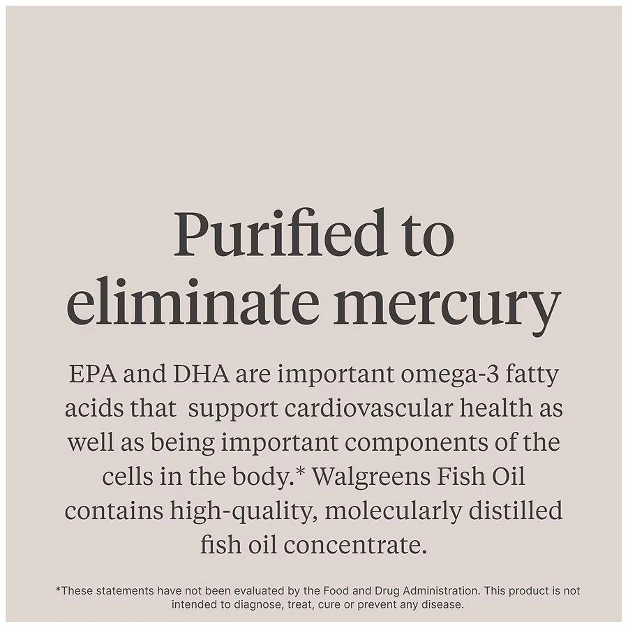 Fish Oil 1000 mg with 300 mg Omega-3 Softgels 商品