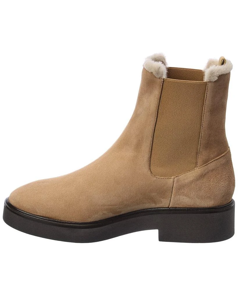 商品Stuart Weitzman|Stuart Weitzman Alpine Cozy Suede & Shearling Chelsea Boot,价格¥1247,第2张图片详细描述