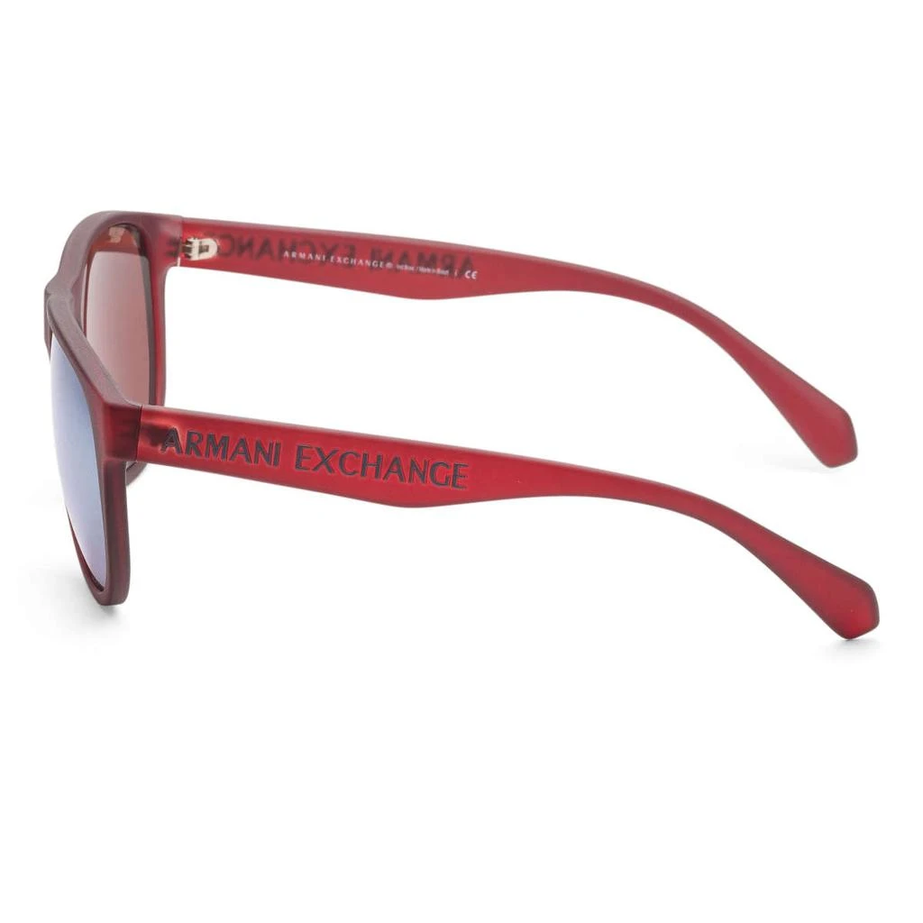 商品Armani Exchange|Armani Exchange Men's Red Square Sunglasses,价格¥213,第2张图片详细描述