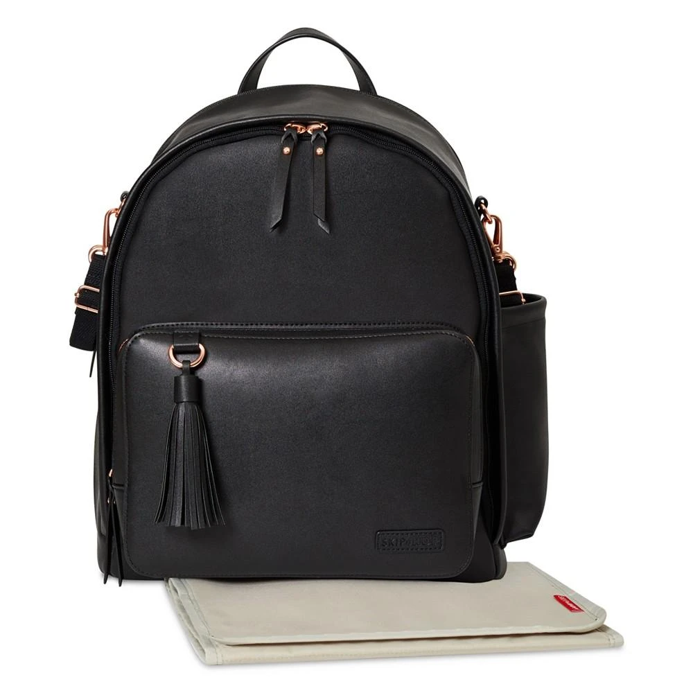 商品Skip Hop|Greenwich Simply Chic Diaper Backpack,价格¥556,第3张图片详细描述