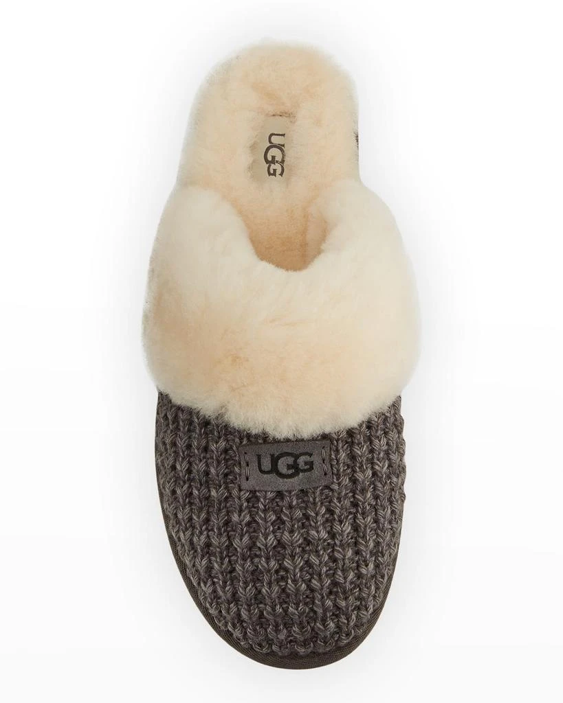 Cozy Knit Shearling Slippers 商品