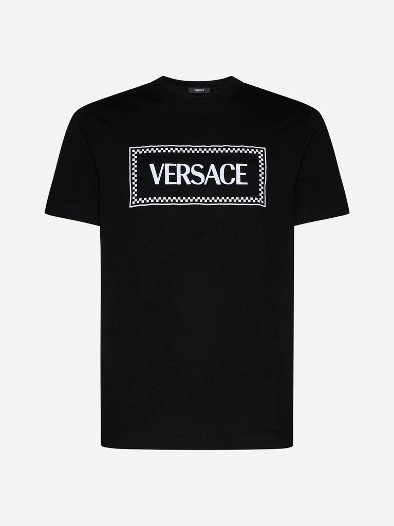 商品Versace|Logo cotton t-shirt,价格¥4448,第1张图片