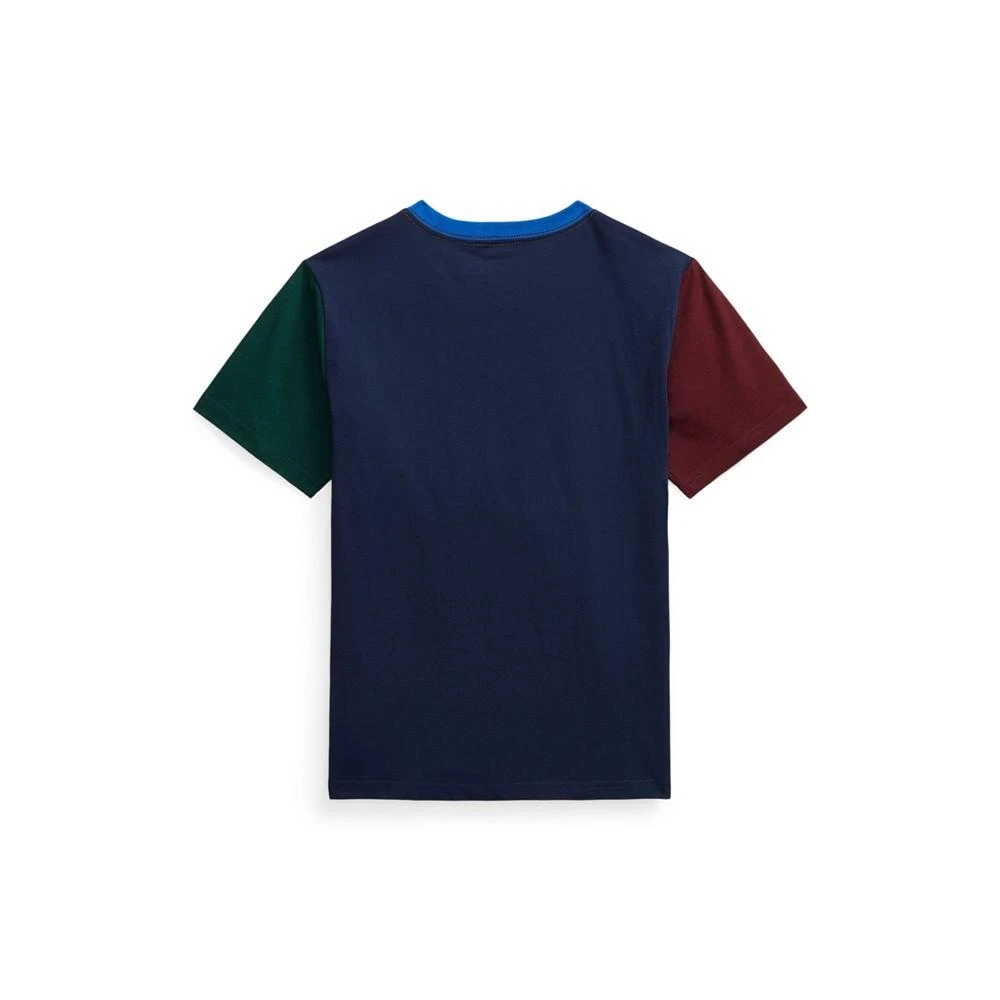 商品Ralph Lauren|Big Boys Color-Blocked Cotton Pocket T-shirt,价格¥120,第5张图片详细描述
