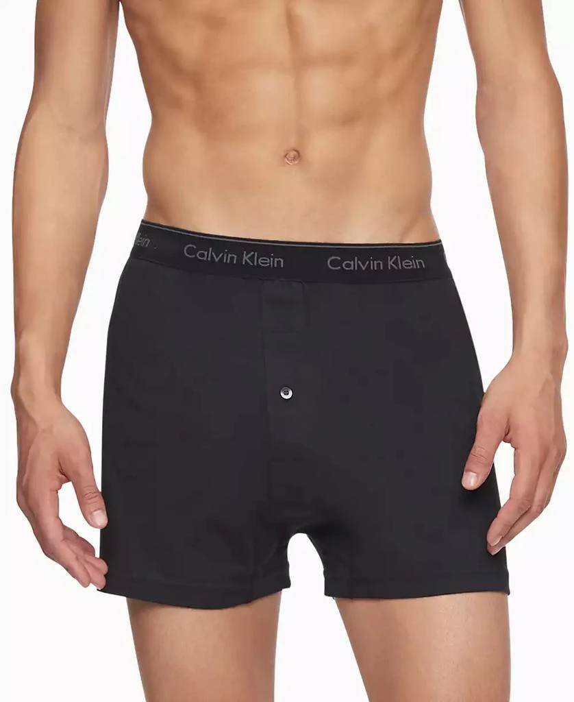 商品Calvin Klein|Men's 3-Pack Cotton Classics Knit Boxers Underwear,价格¥348,第2张图片详细描述