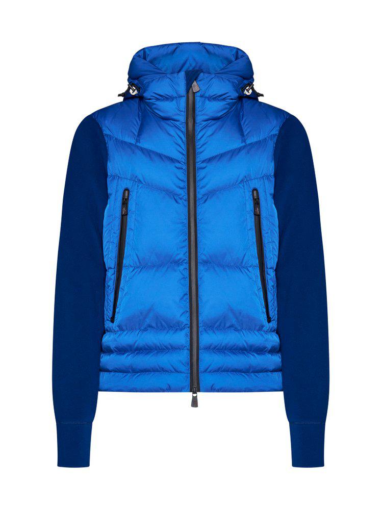 Moncler Grenoble Zip-Up Long-Sleeved Padded Jacket商品第1张图片规格展示