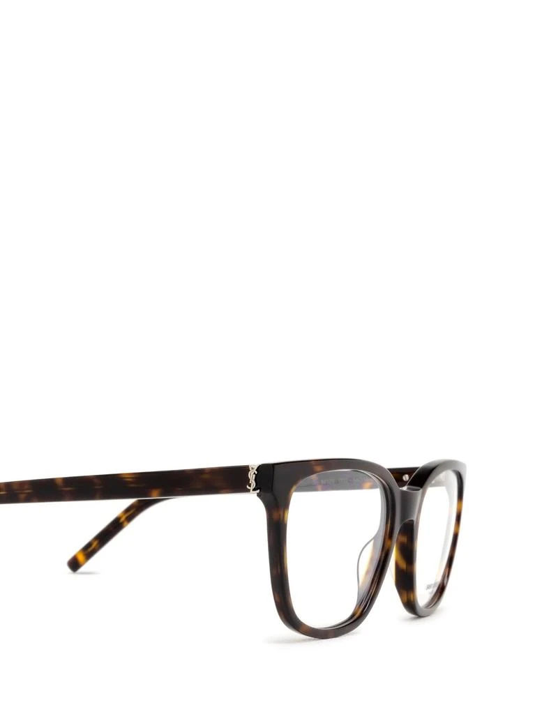 商品Yves Saint Laurent|Saint Laurent Eyewear Square Frame Glasses,价格¥1668,第3张图片详细描述