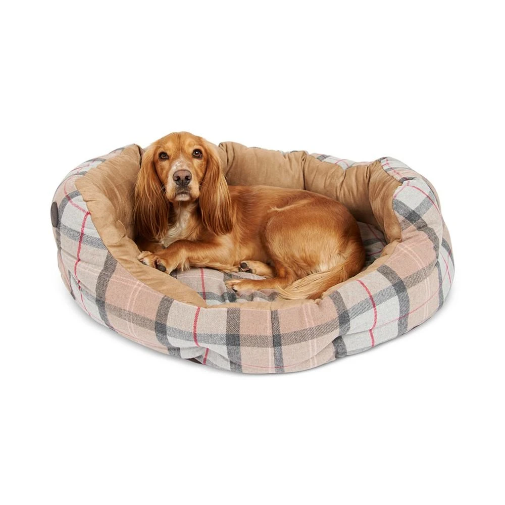商品Barbour|Luxury Plaid Faux Removable Cushion Pet Bed,价格¥1265,第4张图片详细描述
