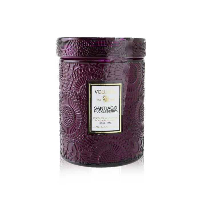 商品Voluspa|Voluspa 小浮雕杯香薰蜡烛 - 圣地亚哥黑果目 156g/5.5oz,价格¥189,第1张图片
