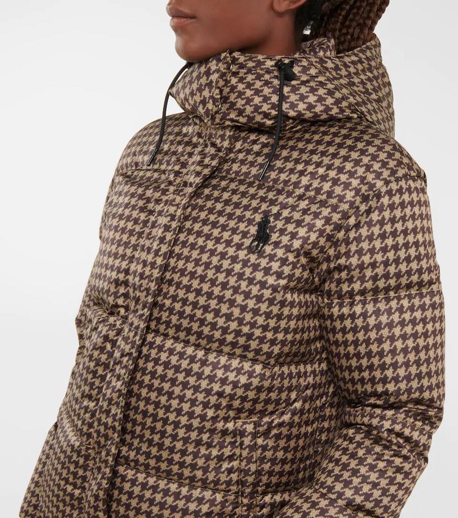 Houndstooth puffer jacket商品第4张图片规格展示