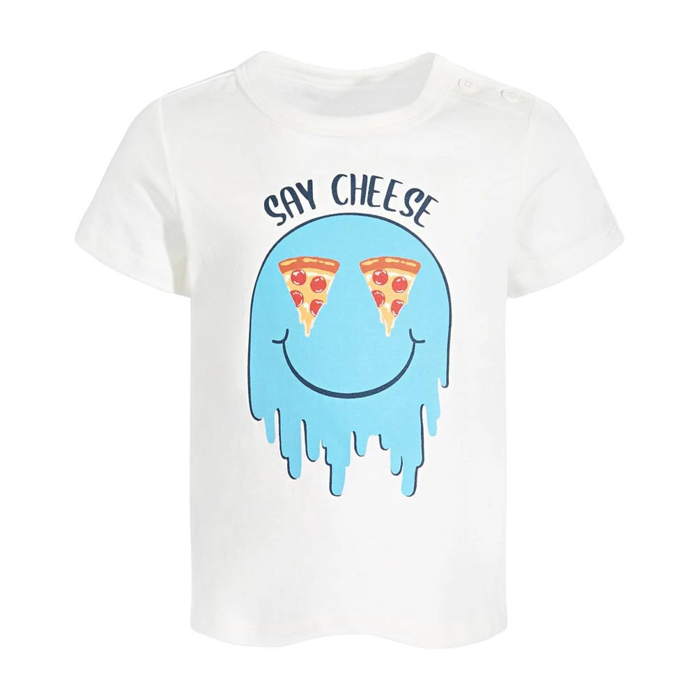 商品First Impressions|Baby Boys Say Cheese T-Shirt, Created for Macy's,价格¥30,第1张图片