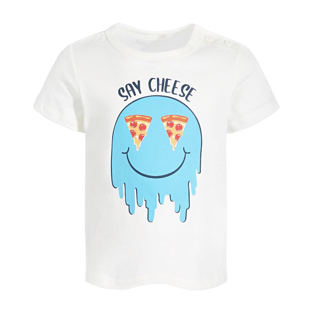 商品First Impressions|Baby Boys Say Cheese T-Shirt, Created for Macy's,价格¥28,第1张图片