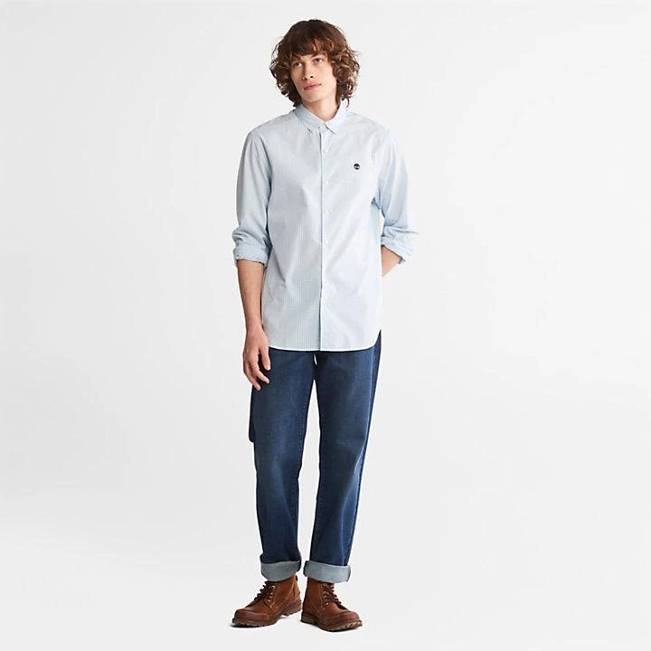 商品Timberland|Suncook River Gingham Shirt for Men in Blue,价格¥324,第3张图片详细描述