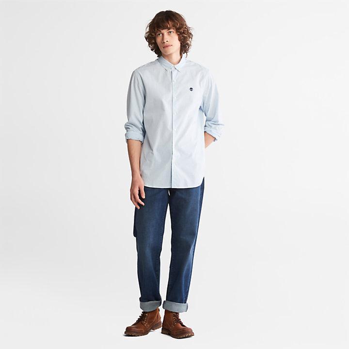 商品Timberland|Suncook River Gingham Shirt for Men in Blue,价格¥329,第5张图片详细描述