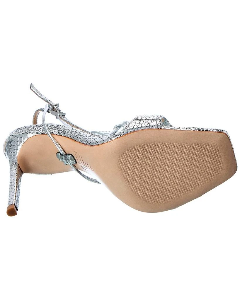 商品Schutz|SCHUTZ Vikki Snake-Embossed Leather Slingback Sandal,价格¥397,第4张图片详细描述