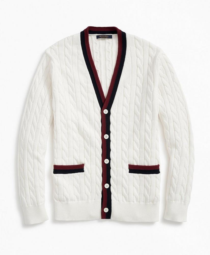 商品Brooks Brothers|100%匹马棉 学院风经典网球开衫 ,价格¥1034,第1张图片