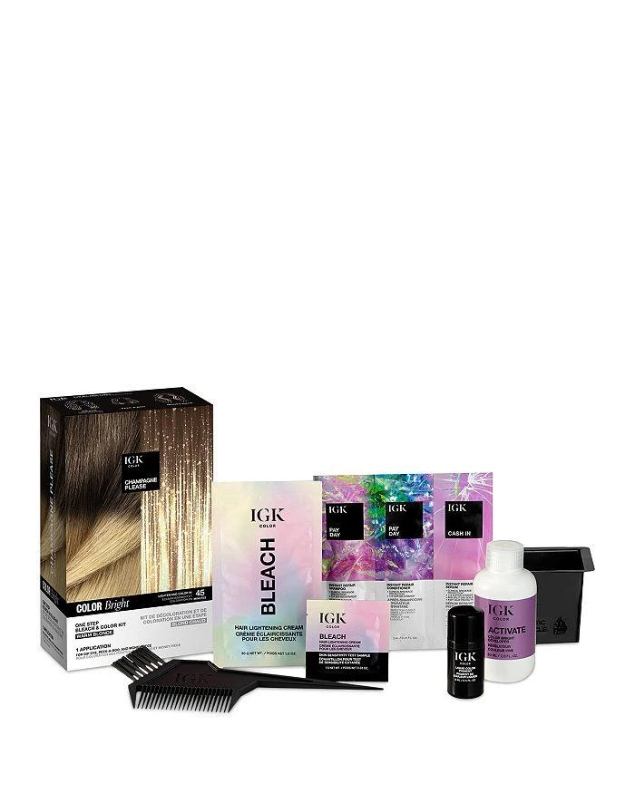 商品IGK Hair|Color Bright One Step Bleach & Color Kit,价格¥293,第2张图片详细描述