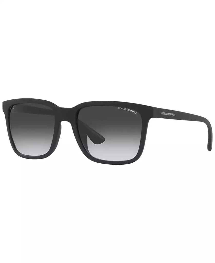 商品Armani Exchange|Men's Sunglasses, AX4112SU 55,价格¥676,第1张图片