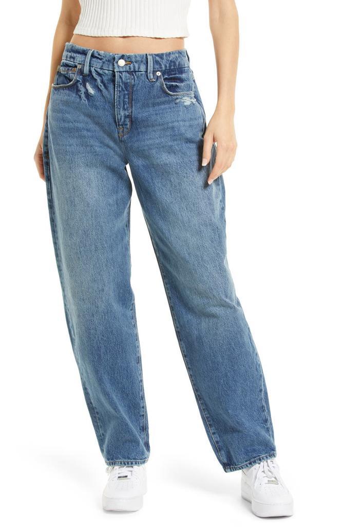商品Good American|Good '90s Straight Leg Jeans,价格¥521,第1张图片