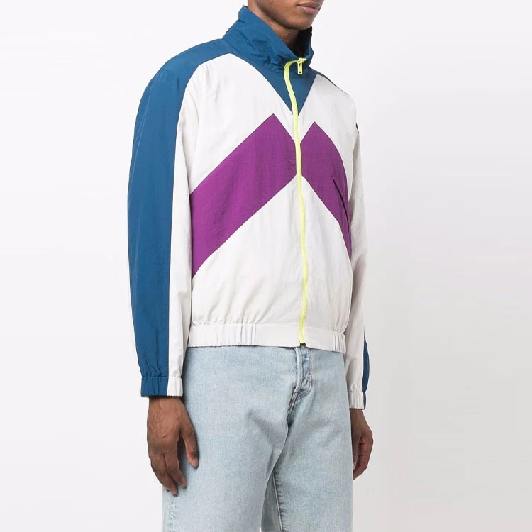 商品[国内直发] Kenzo|休闲拼色拉链运动夹克外套 男款 白色,价格¥1329,第4张图片详细描述