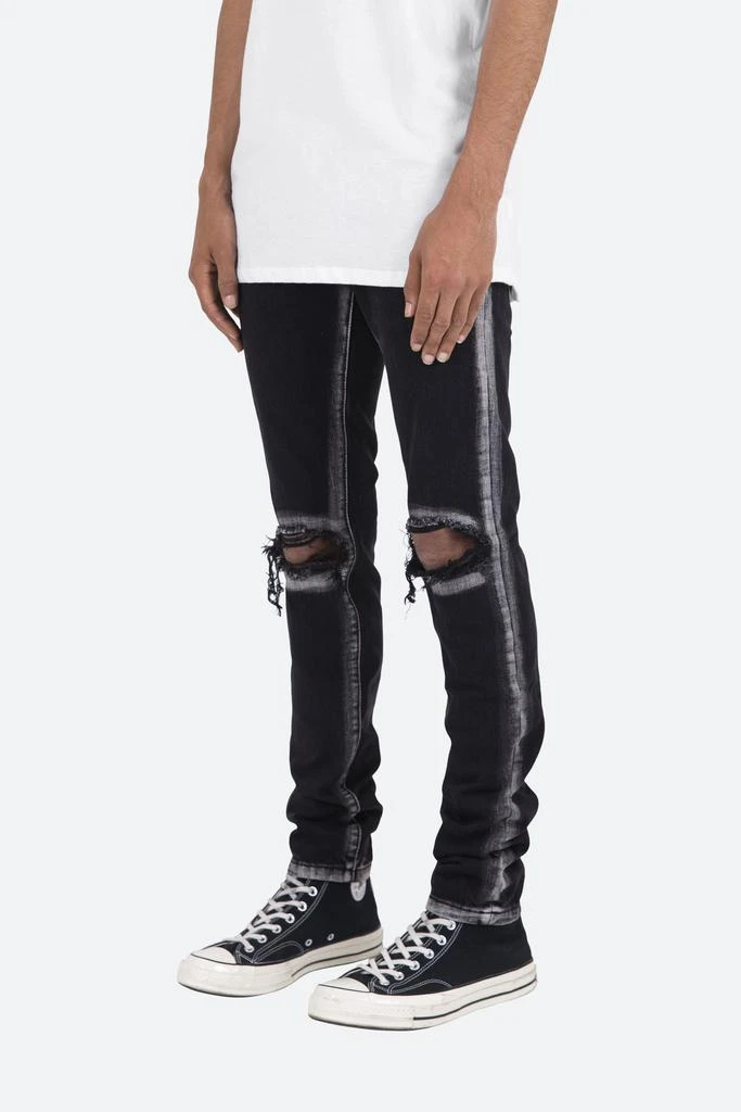 商品MNML|M340 Chalk Slim Denim - Black/White,价格¥257,第3张图片详细描述