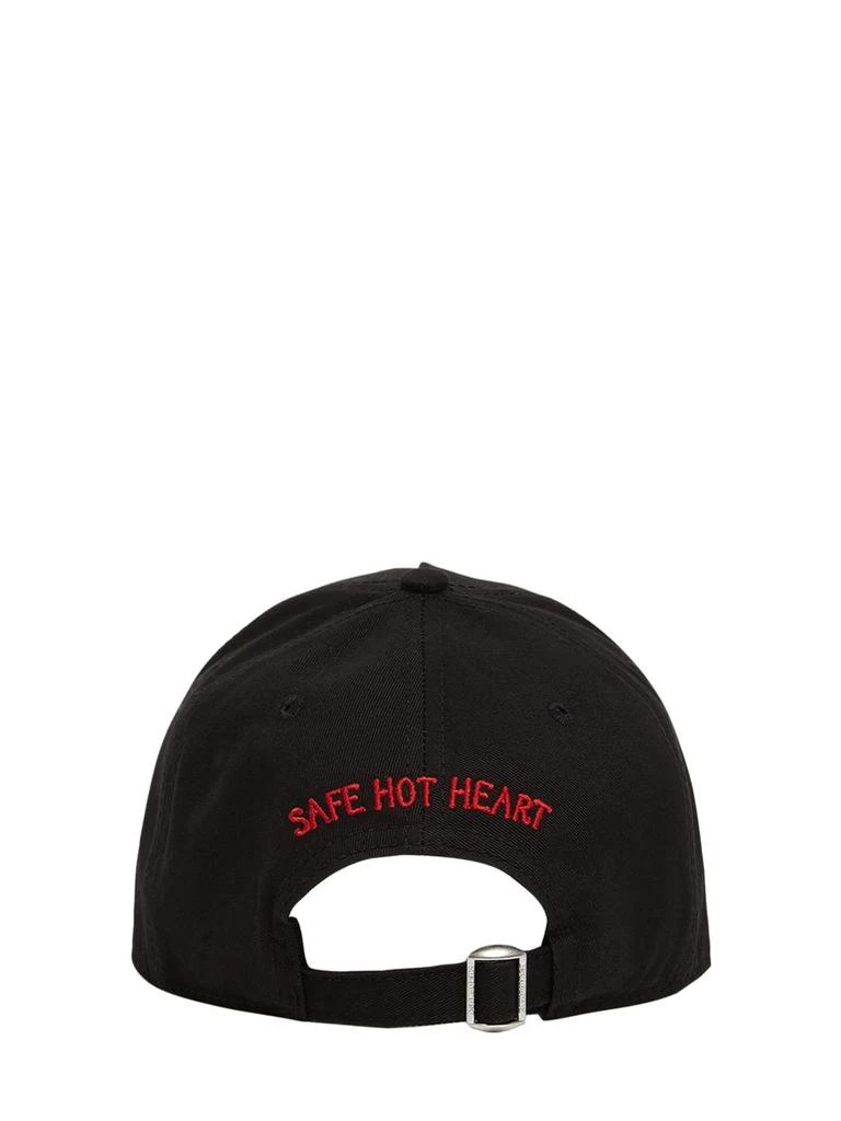 商品DSQUARED2|Patch Love Twins Cotton Gabardine Cap,价格¥986,第4张图片详细描述