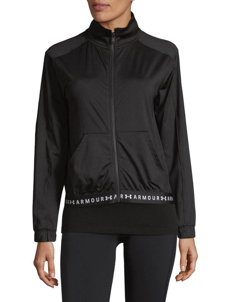 商品Under Armour|Long-Sleeve Logo Jacket,价格¥148,第1张图片
