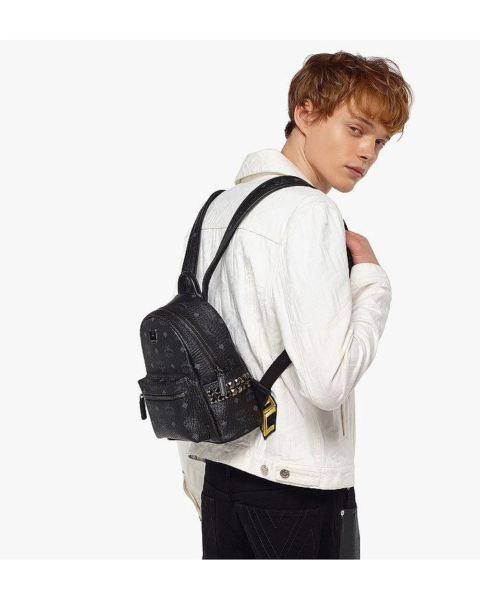 商品MCM|Stark Medium Side Studs Backpack,价格¥7398,第3张图片详细描述