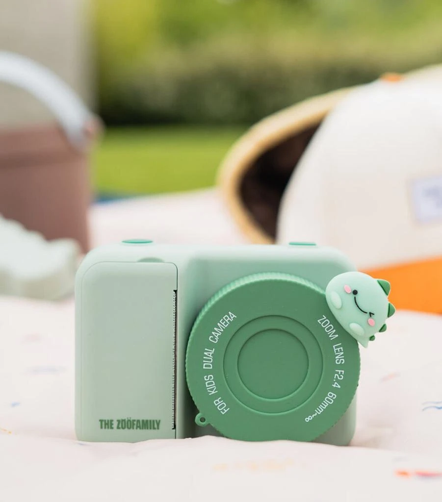 Zoo Print Dino Green P2 Camera 商品