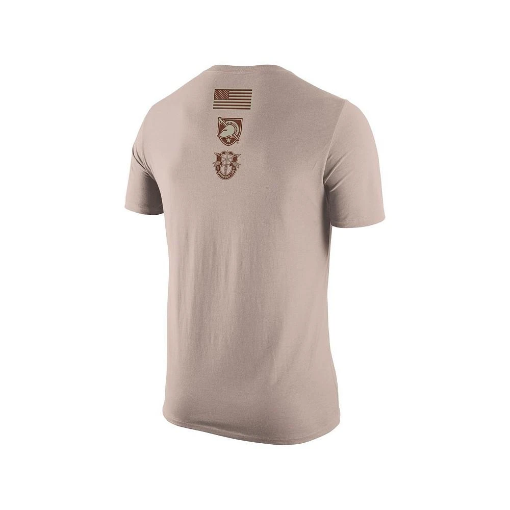 商品NIKE|Men's Oatmeal Army Black Knights Rivalry U.S. Performance T-shirt,价格¥263,第4张图片详细描述