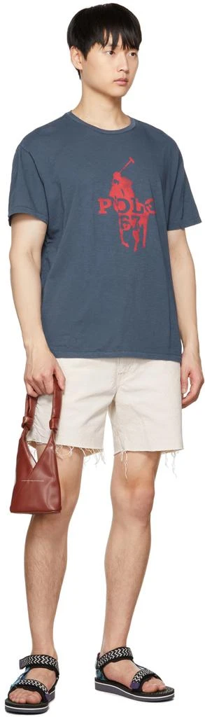 商品Ralph Lauren|Navy Printed T-Shirt,价格¥167,第4张图片详细描述