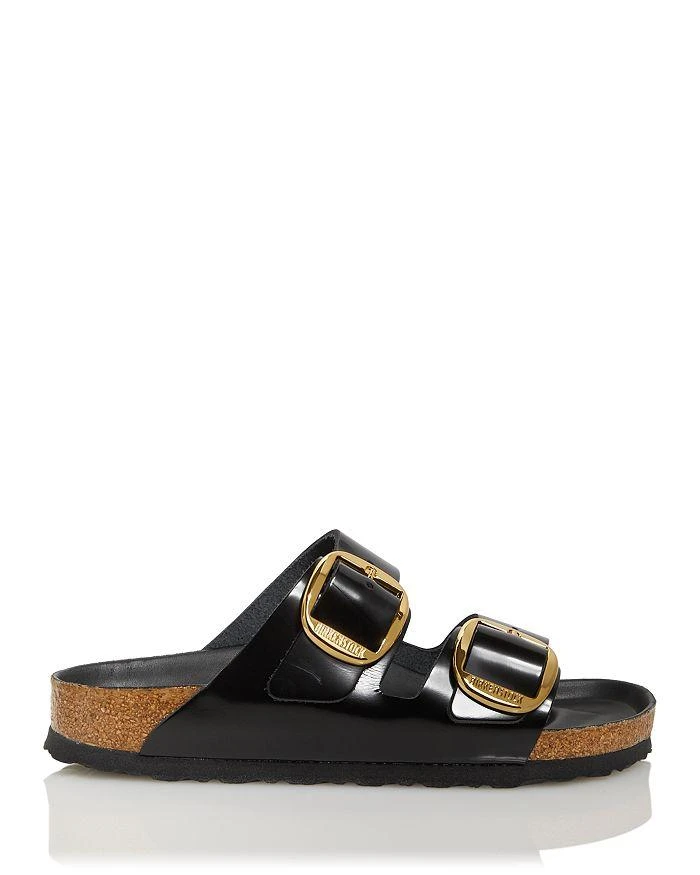 商品Birkenstock|Women's Arizona High Shine Big Buckle Slide Sandals,价格¥1291,第3张图片详细描述