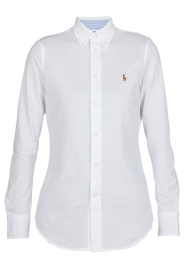商品Ralph Lauren|Polo Ralph Lauren Logo Embroidered Buttoned Shirt,价格¥1021,第1张图片