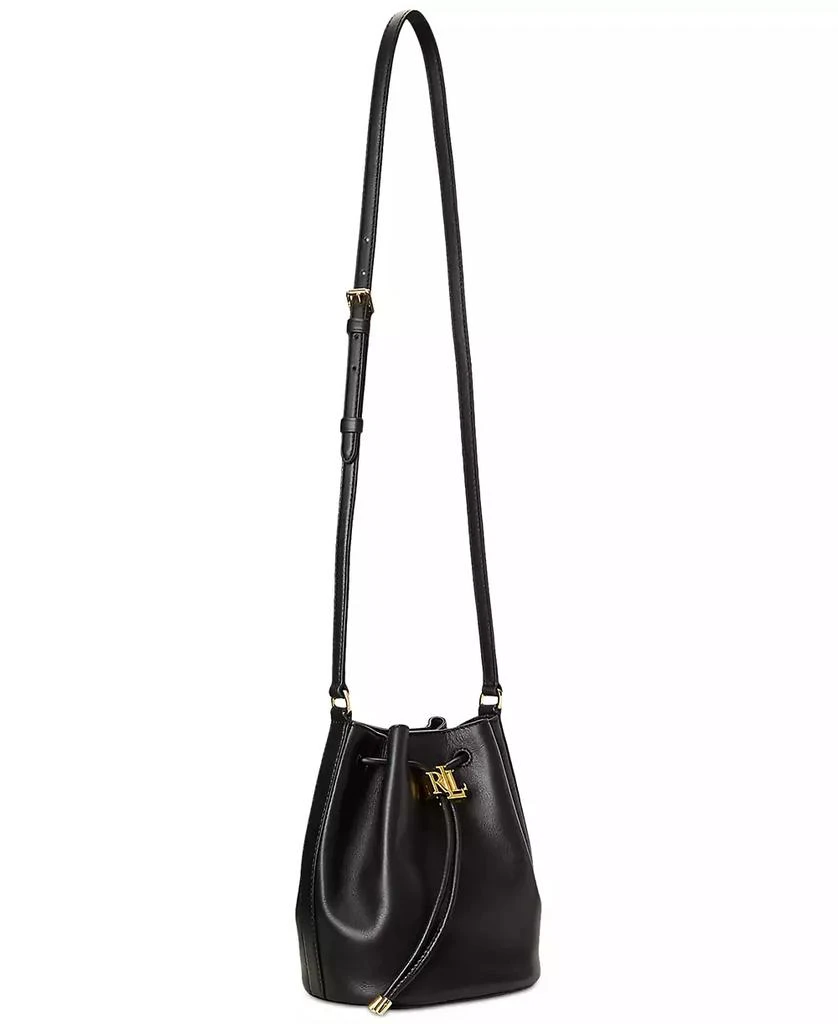 商品Ralph Lauren|Women's Smooth Leather Medium Andie Drawstring Bag,价格¥2240,第5张图片详细描述