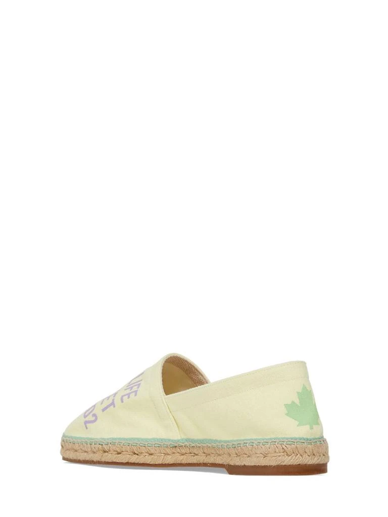 商品DSQUARED2|Organic Cotton Canvas Espadrilles,价格¥1937,第3张图片详细描述