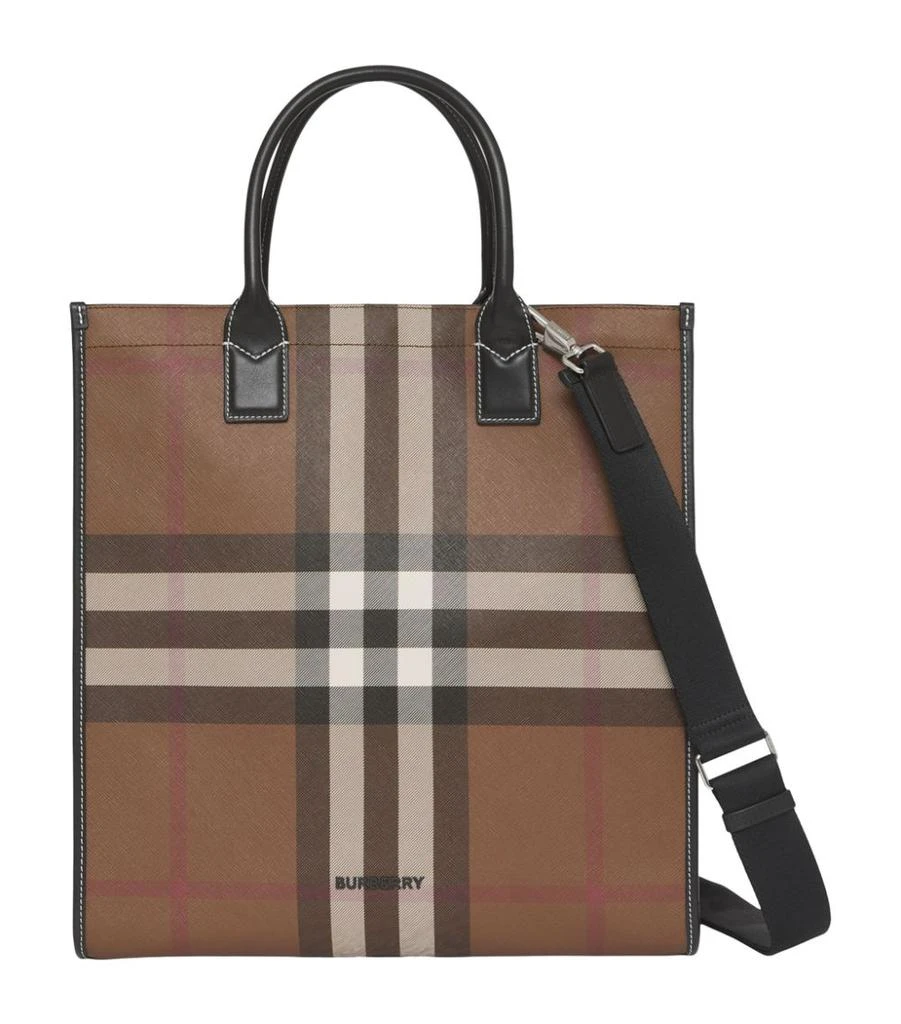 商品Burberry|Check Tote Bag,价格¥12538,第1张图片