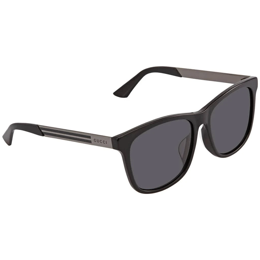 商品Gucci|Grey Square Men's Sunglasses GG0695SA 001 56,价格¥1368,第3张图片详细描述