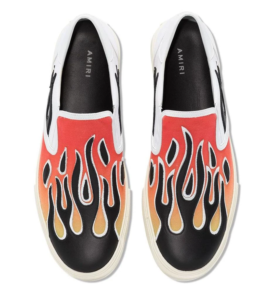 商品AMIRI|AMIRI Flame Slip On Sneakers,价格¥3637,第4张图片详细描述