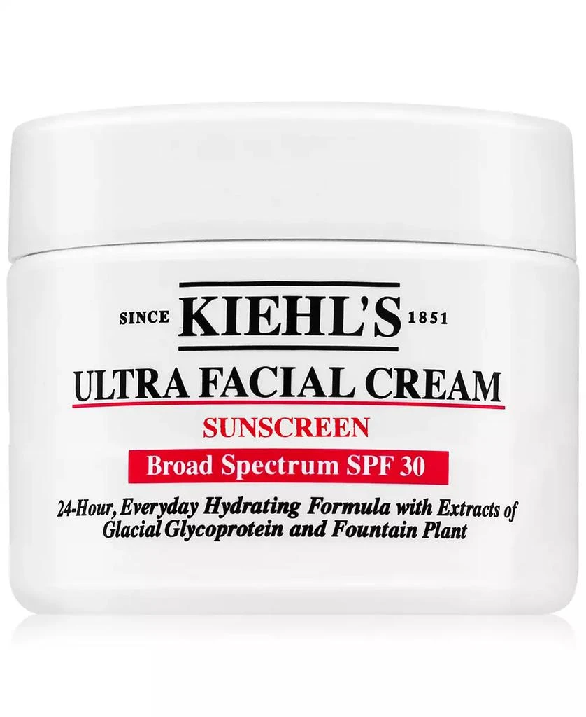 商品Kiehl's|Ultra Facial Cream Sunscreen SPF 30, 4.2-oz.,价格¥530,第1张图片