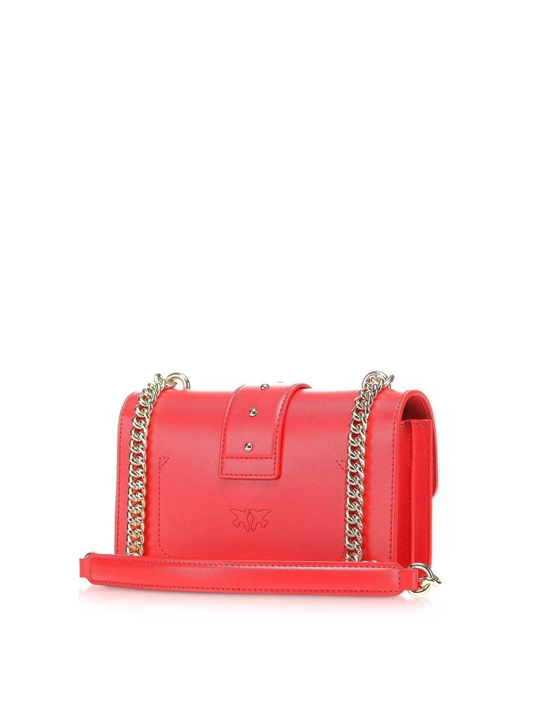 商品PINKO|Red Love Mini Simply Leather Shoulder Bag,价格¥1591,第3张图片详细描述