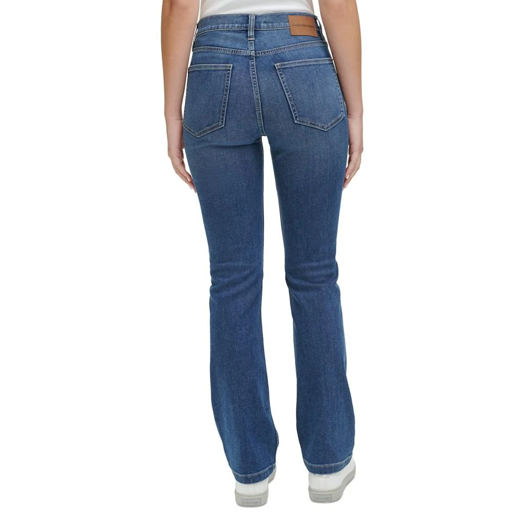 商品Calvin Klein|Women's High-Rise Whisper Soft Bootcut Jeans,价格¥241,第2张图片详细描述