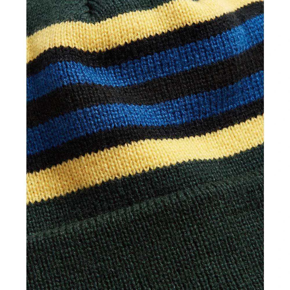 商品Club Room|Men's Multi-Stripe Beanie, Created for Macy's,价格¥76,第4张图片详细描述