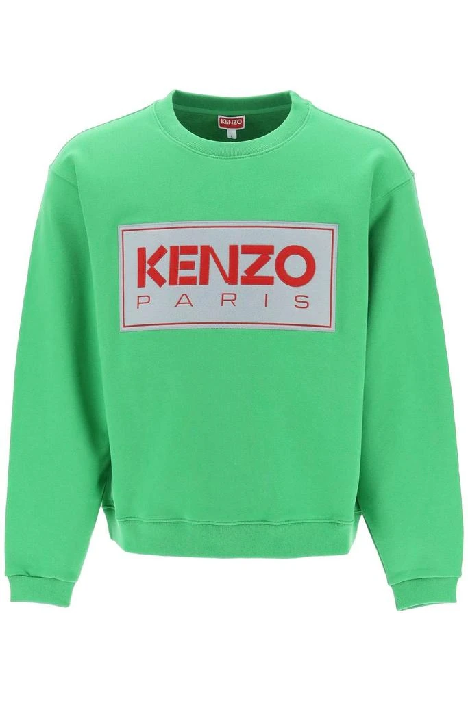 商品Kenzo|SWEATSHIRT WITH MAXI LOGO PATCH,价格¥1504,第1张图片