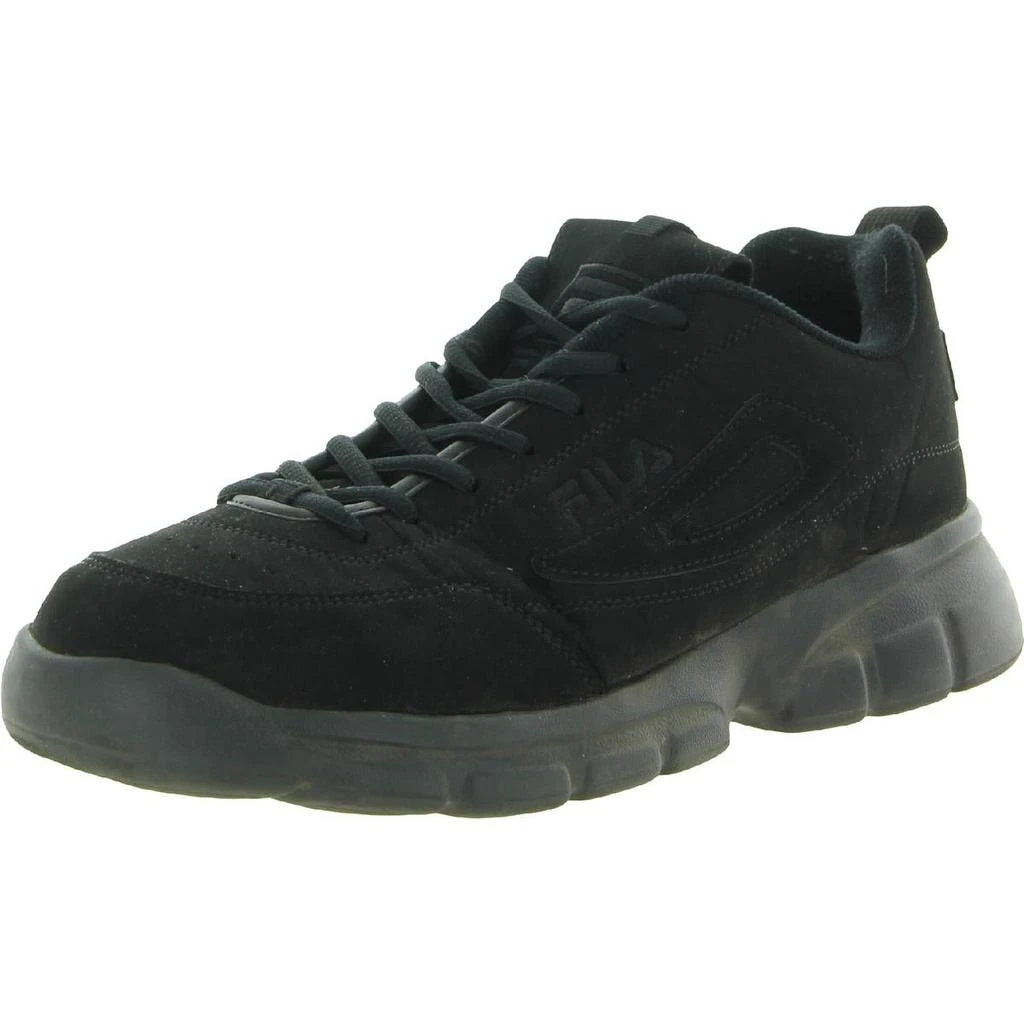 商品Fila|Fila Mens DISRUPTOR SE Faux Suede Cushioned Sole Sneakers,价格¥276,第1张图片