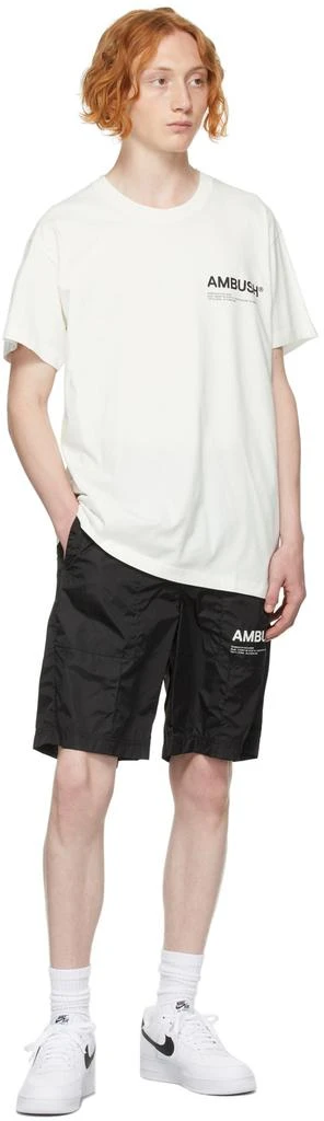 商品Ambush|White Jersey 'Workshop' T-Shirt,价格¥1056,第4张图片详细描述