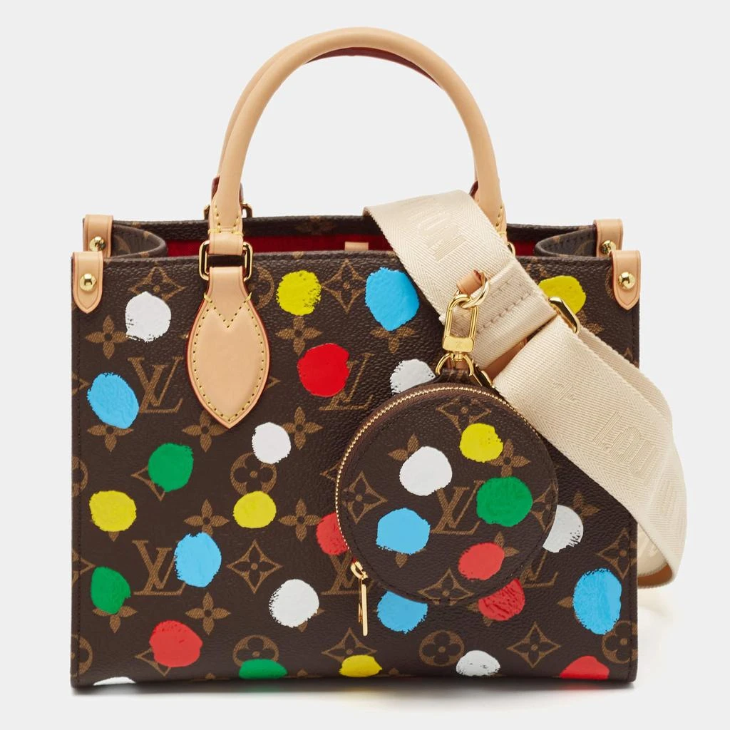 商品[二手商品] Louis Vuitton|Louis Vuitton x Yayoi Kusama Painted Dots Monogram Canvas OnTheGo PM Bag,价格¥25602,第1张图片