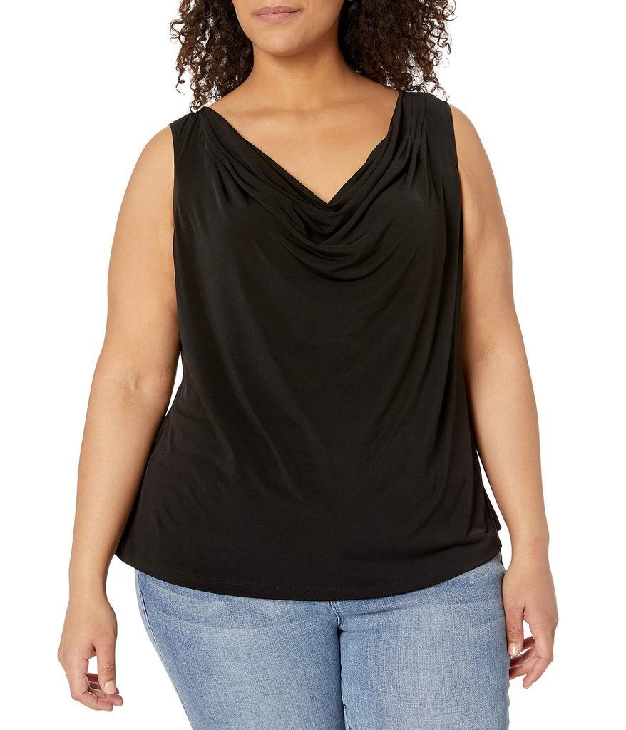 商品Calvin Klein|Women's Plus Size Pleat Neck Cami,价格¥347,第1张图片