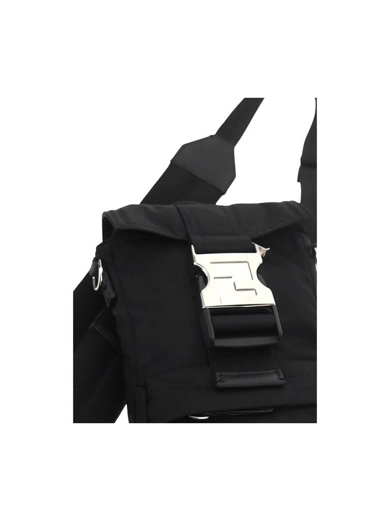 商品Fendi|Fendi men's black polyamide backpack,价格¥6669,第4张图片详细描述